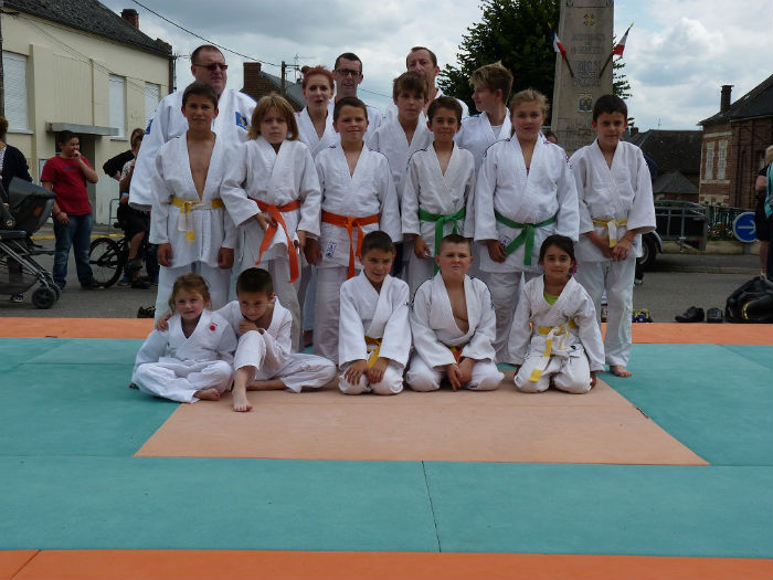 Démonstration Judo 14 Juilliet a Beaurevoir